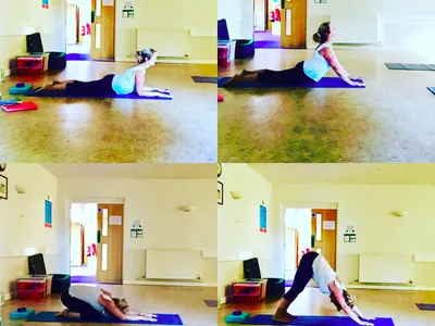 Yoga class with Michelle